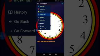 making real time clock using HTML/CSS and JavaScript #codewithharry