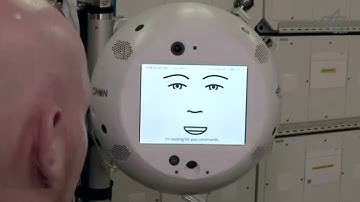 ISS robot tells astronaut to "be nice”