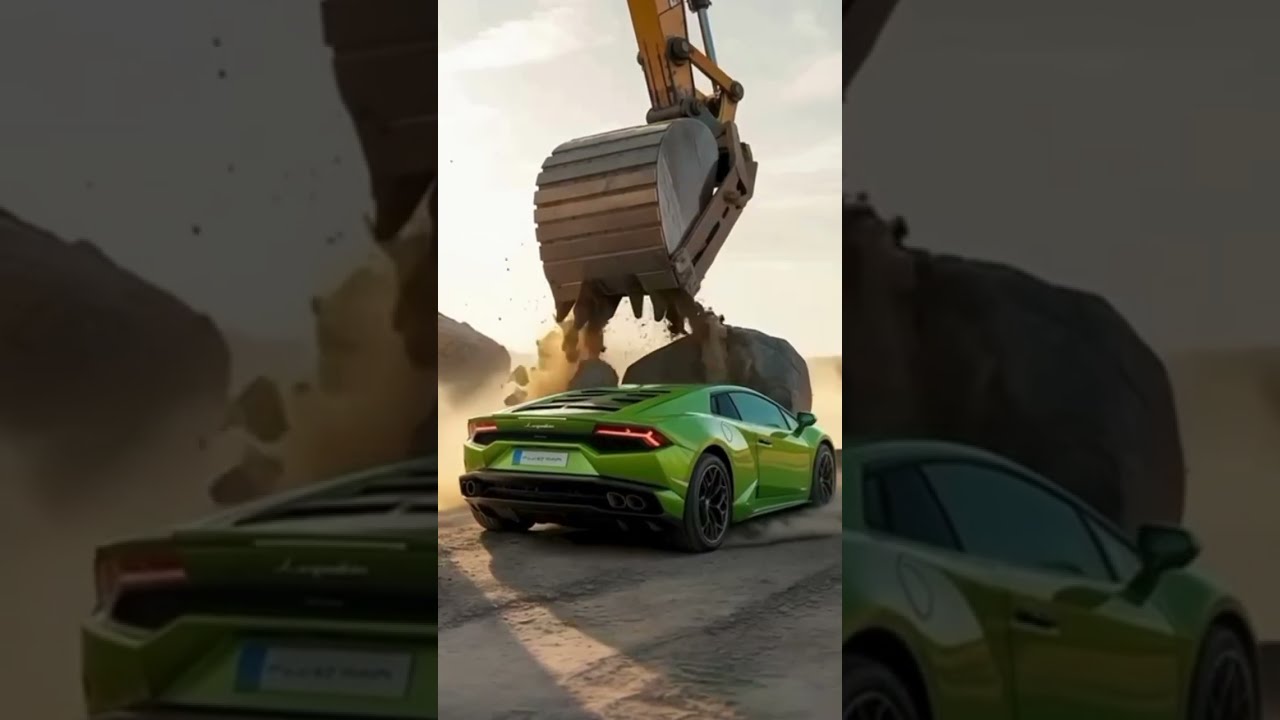 CRUSHING A LAMBORGHINI Shorts