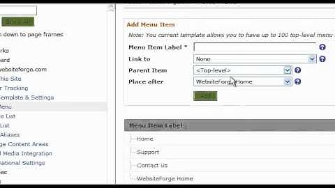 Site Menu Link To None Place Holder Button - Websiteforge Ecommerce Website