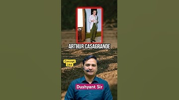 Concept-244 | A. Casagrande  | Geo-Technical Engineering By Dushyant Sir #sasuti #ese2025