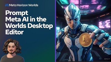 Prompt Meta AI in the Worlds Desktop Editor