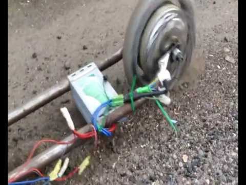 Велосипедный хаб в электросамокатике....