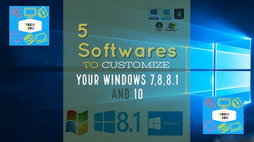 TOP 5 DESKTOP CUSTOMIZATION SOFTWARE FOR WINDOWS! 2018