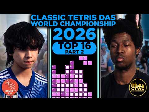 Top 16, Part 2 - Classic Tetris DAS World Championship