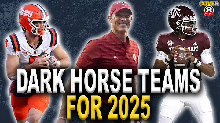 Dark Horse Teams for 2025: Who Will Be This Year’s Indiana or Arizona State? | Cover 3 Podcast