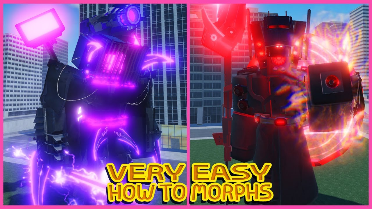 Roblox -Update - NEW SKIBIDI TOILET AND MORPHS IN Toilet containment Roleplay