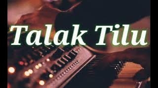 Talak tilu|Tiktok. Lirik lagu
