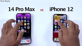iPhone 14 Pro Max vs iPhone 12 - SPEED TEST