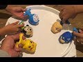 【いんちきおもちゃ動画】大乱闘！なまくびコマバトル！