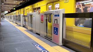 【銀座線】25 東京メトロ1000系1139F 稲荷町駅 発車シーン