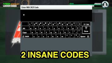 2 INSANE LOCKER CODES IN NBA 2K21 MY TEAM | INSANE LOCKER CODES