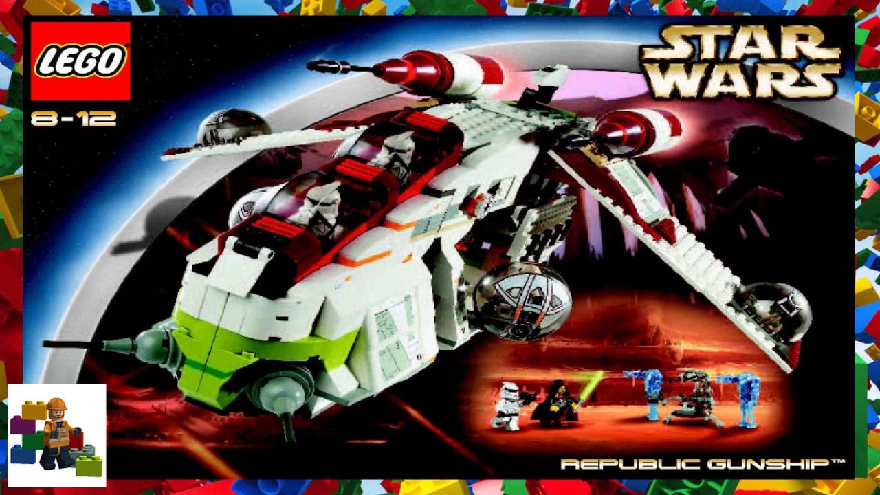 Rengør rummet Søgemaskine optimering problem LEGO instructions - Star Wars - 7163 - Republic Gunship - YouTube