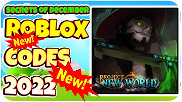 NEW CODES [RELEASE!] Project New World, Roblox GAME, ALL SECRET CODES, ALL WORKING CODES