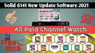 Solid 6141 New Software 2021 Update Watch Paid Channel #sdsteach solid new pro box 20121