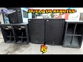 Duelo de bafles de rebote  yorkville vs turbo sound vs cerwin vega 