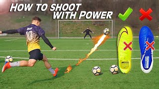 How to Shoot with Power • Shooting Technique Tutorial