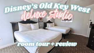 Disney's Old Key West Deluxe Studio ROOM TOUR + REVIEW | 2024