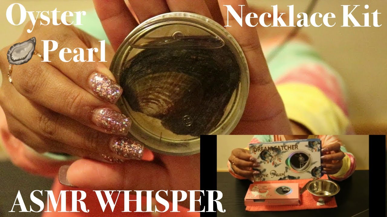 Pearl Necklace Kits | Real Oyster | Everything Elda ASMR | Whispering