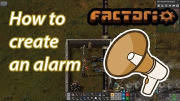 Factorio - Tutorial Bits #2 - How to create a low buffer alarm