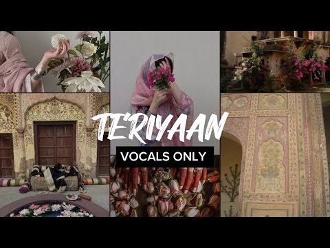 TERIYAAN (asim Azhar & aima baig) - vocals only