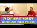 Как поставить правильную цель.  Марина Таргакова