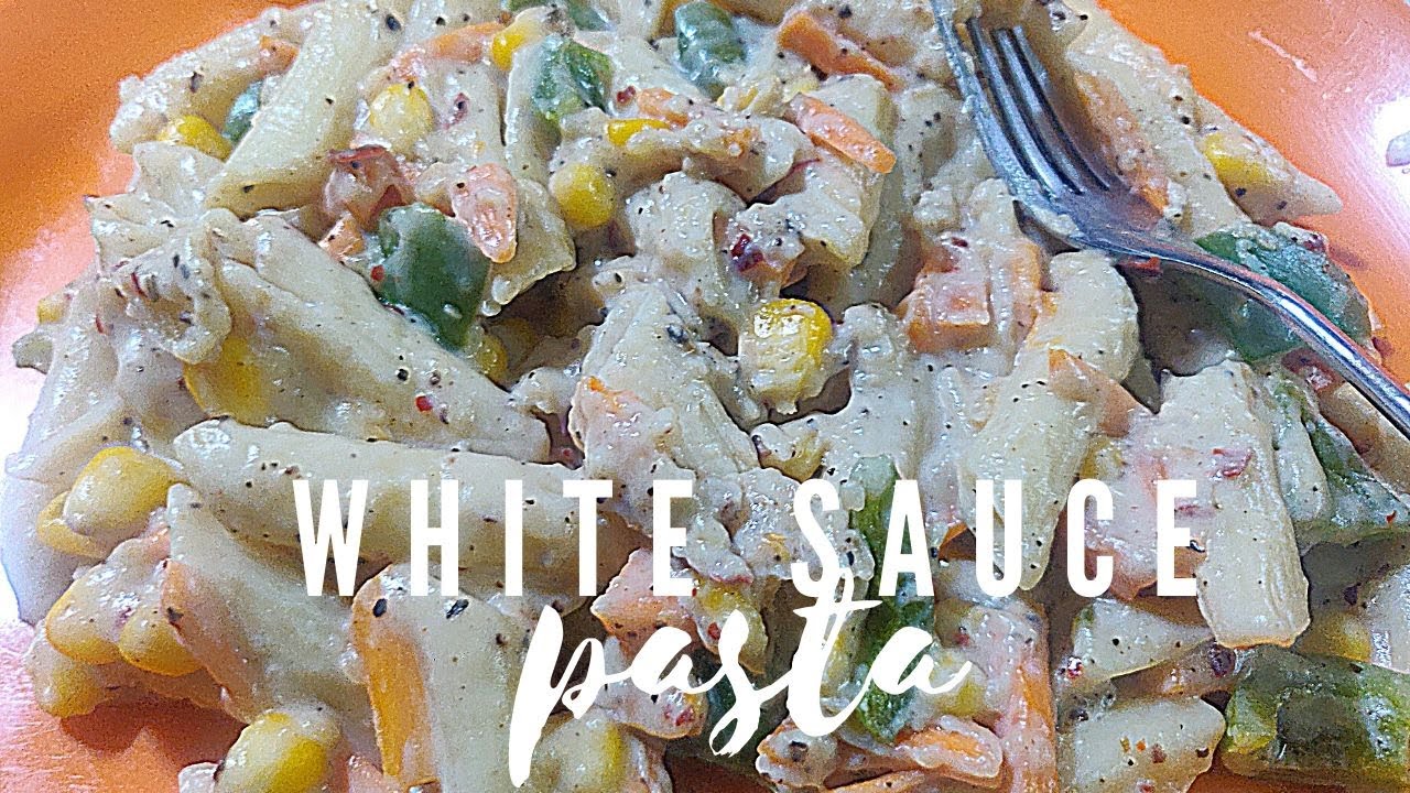 White Sauce Pasta Recipe White Sauce pasta without cheese White