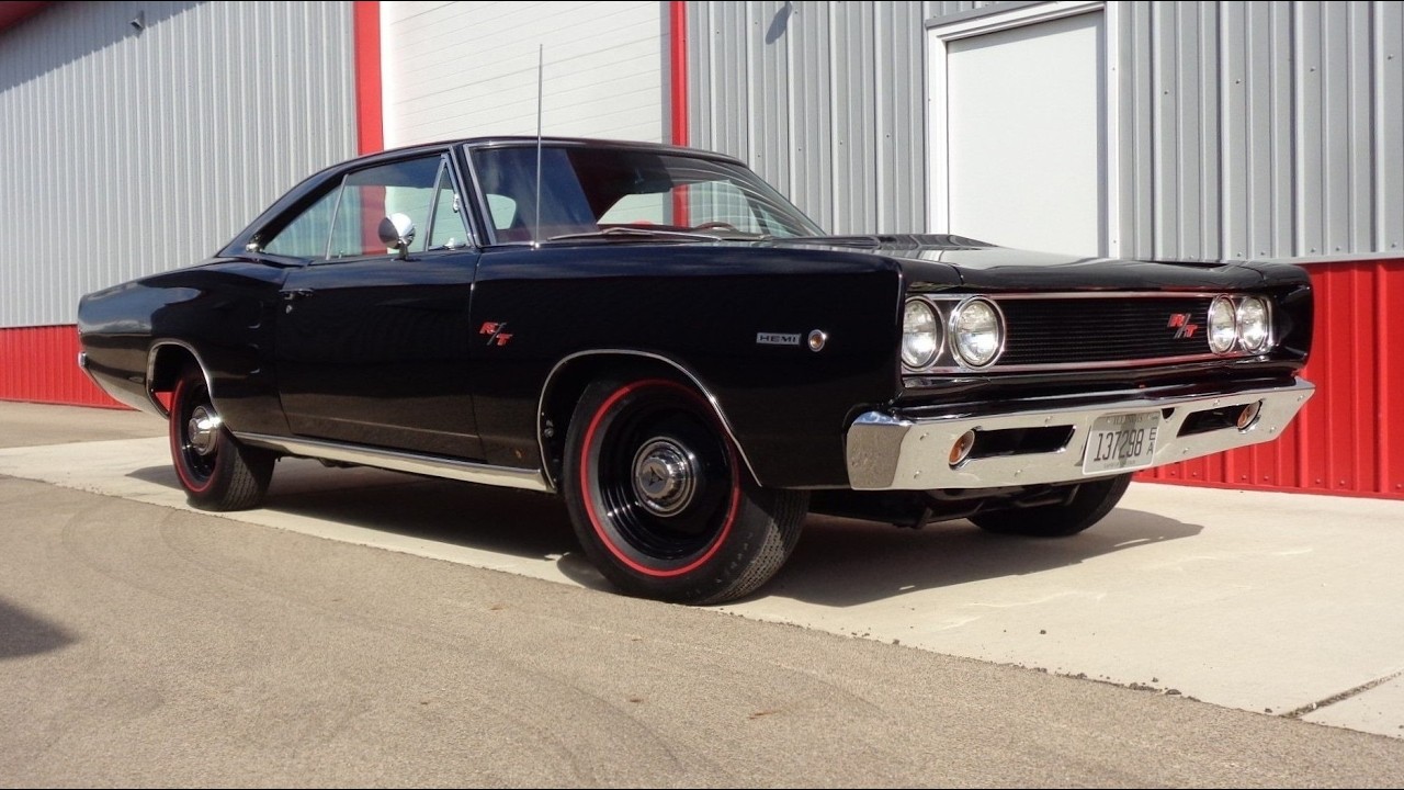 1968 Dodge Coronet R/T RT 426 Hemi 4 Speed in Black & Ride on My Car Story with Lou Costabile