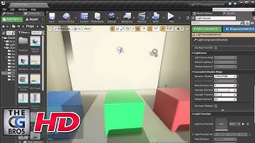 CGI 3D Game Tutorial : "Light Propagation in UnrealEngine 4" - by  3dmotive