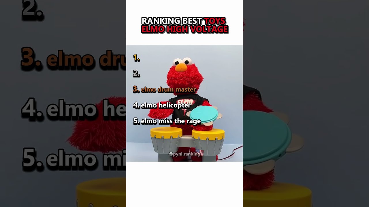 Ranking Best Toys Elmo High Voltage