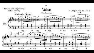 Chopin: Two Waltzes, Op.69 (No.10 in B-minor, No.9 in A-flat) Chronological-Presentation