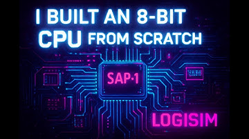 I Built an 8-bit CPU from Scratch: SAP-1 Microprocessor in Logisim