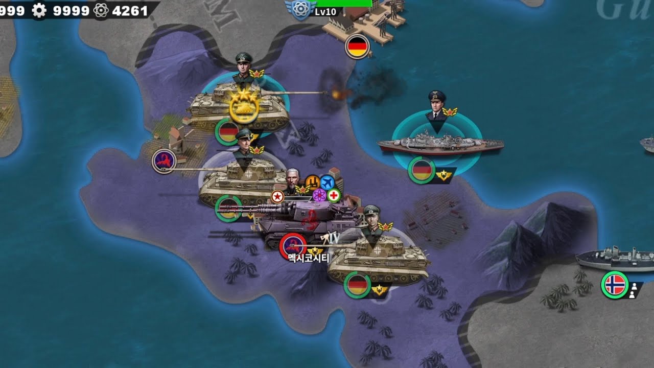 [세계정복자4/WC4] 오스본 VS 만슈타인, 구데리안, 보크, 되니츠 / Osborn VS Manstein, Guderian ...