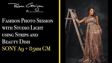 Behind the scene of Fashion photo shooting with Ruben Gorjian