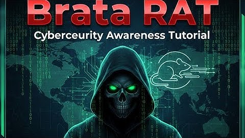 Android RAT Deep Dive 2025 | Brata RAT Cybersecurity Awareness Tutorial#bratarat#malware 