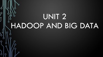 Hadoop Working with Big Data Google File System