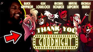 THANK YOU AND GOODNIGHT - (A Final Farewell from the Pilot Cast of Hazbin Hotel!) DB Reaction