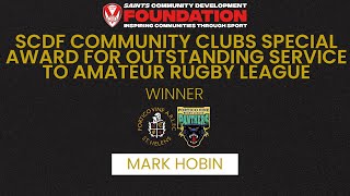 2025 SCDF Awards Evening - Outstanding Service to Amateur Rugby League - Mark Hobin