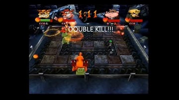 Crash Bash: Different Levels And Characters