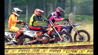 Disputa boa pelas primeiras posições na corrida da VX3 Especial no Velocross