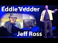 Eddie Vedder&#39;s introduction of Jeff Ross is a technical nightmare and hilarious (Use Subtitles)