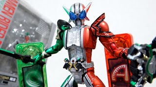 憎しみの最強W！プレバン限定 S.H.Figuarts 仮面ライダーW サイクロンアクセルエクストリーム レビュー！照井竜とフィリップの合体フォーム！