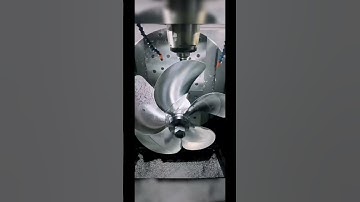 Next-Level Precision: Machining a Marine Impeller#CNCMachining #5Axis