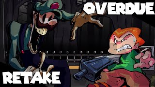 Video thumbnail of "OVERDUE RETAKE (FANMADE - ft. @rixfx_) - FNF MARIOS MADNESS V2 UST"