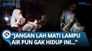 JERITAN WARGA Akibat Pemadaman Listrik Sumatera Kini Kesulitan Akses Mendapatkan Air Bersih