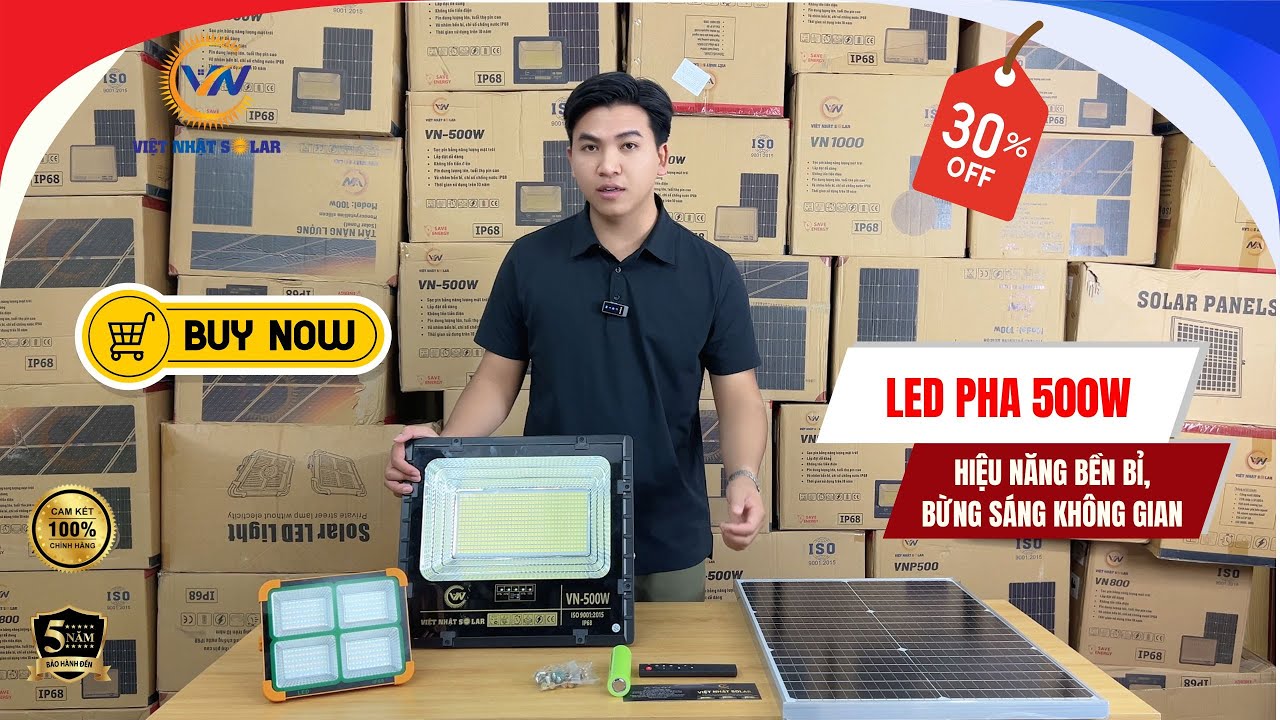 Đèn năng lượng mặt trời - Công nghệ chiếu sáng bền bỉ, vượt trội thế hệ mới 2026