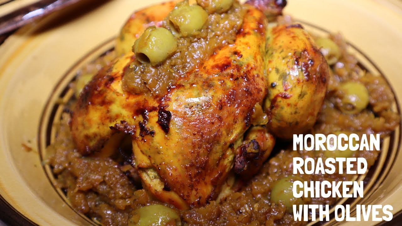 Recipe for roast chicken with olives cooked in a cooking bag 😍 special for  beginners 👍 