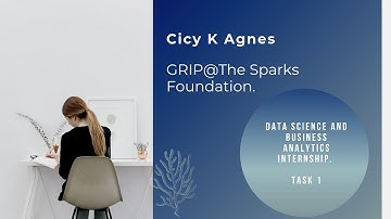 The Sparks Foundation || GRIP || Task 1 || Data Science and Business Analytics