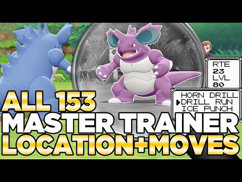 Pokemon Lets Go Pikachu And Eevee Master Trainers