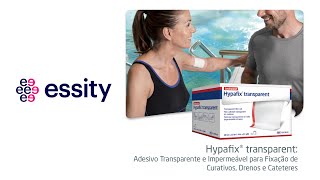 Aplicação de curativo – Leukoplast Hypafix Transparent